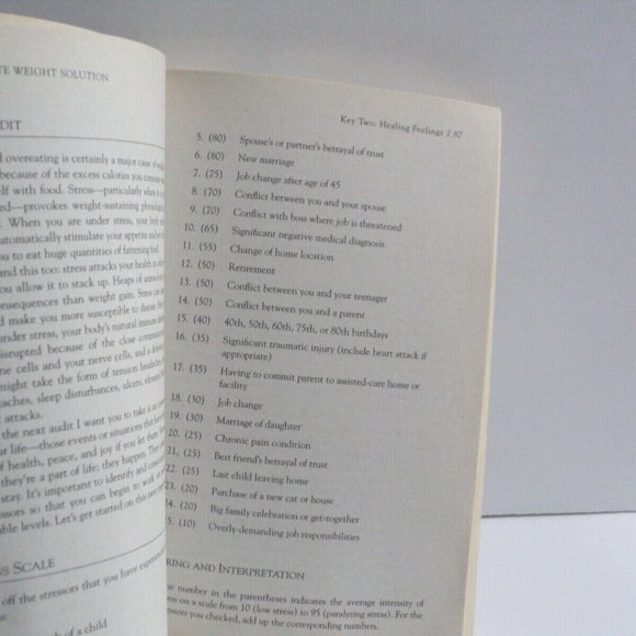 The Ultimate Weight Solution by Dr. Phil McGraw 2004 Trade Paperback - Picture 4 of 4